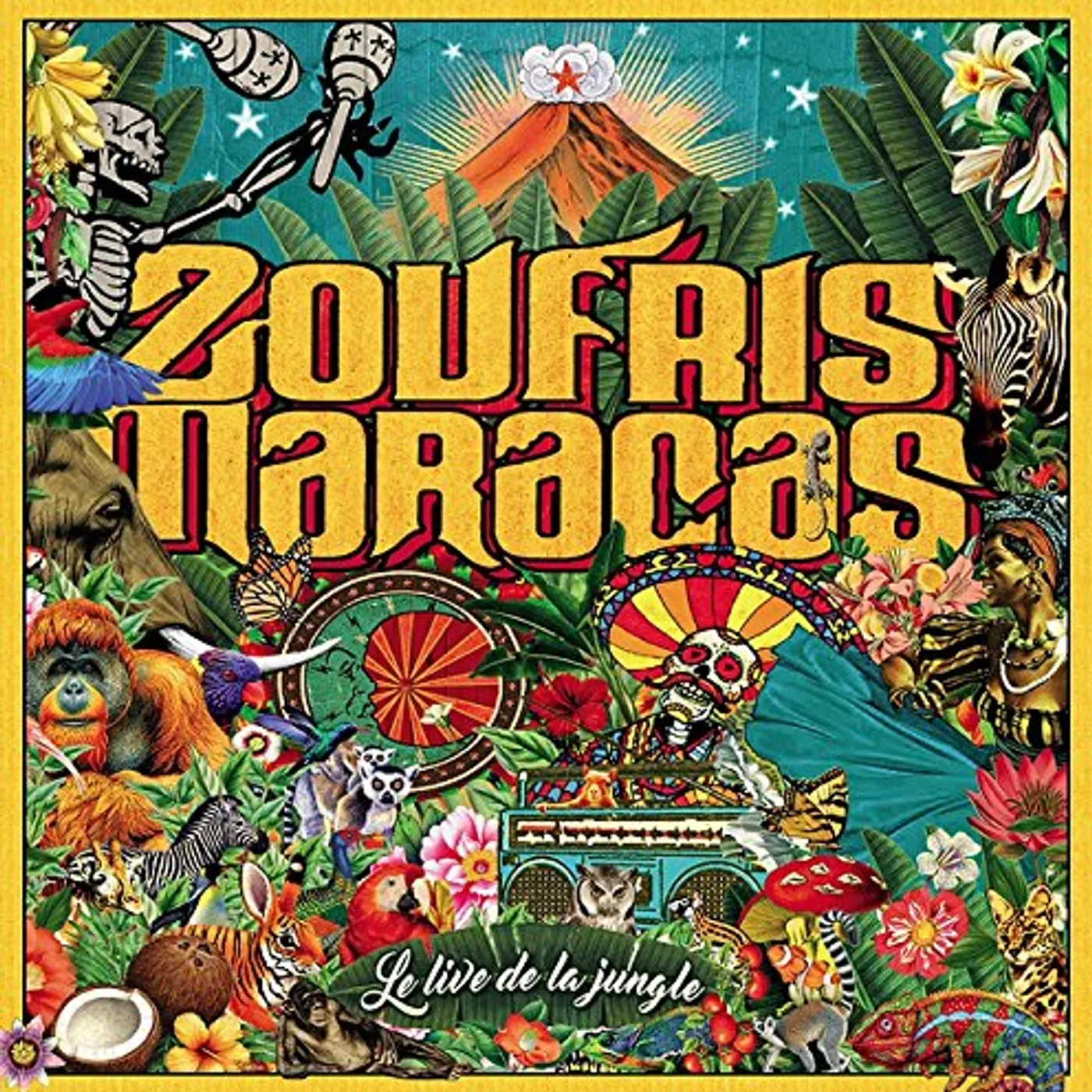 Zoufris Maracas LE LIVE DE LA JUNGLE CD