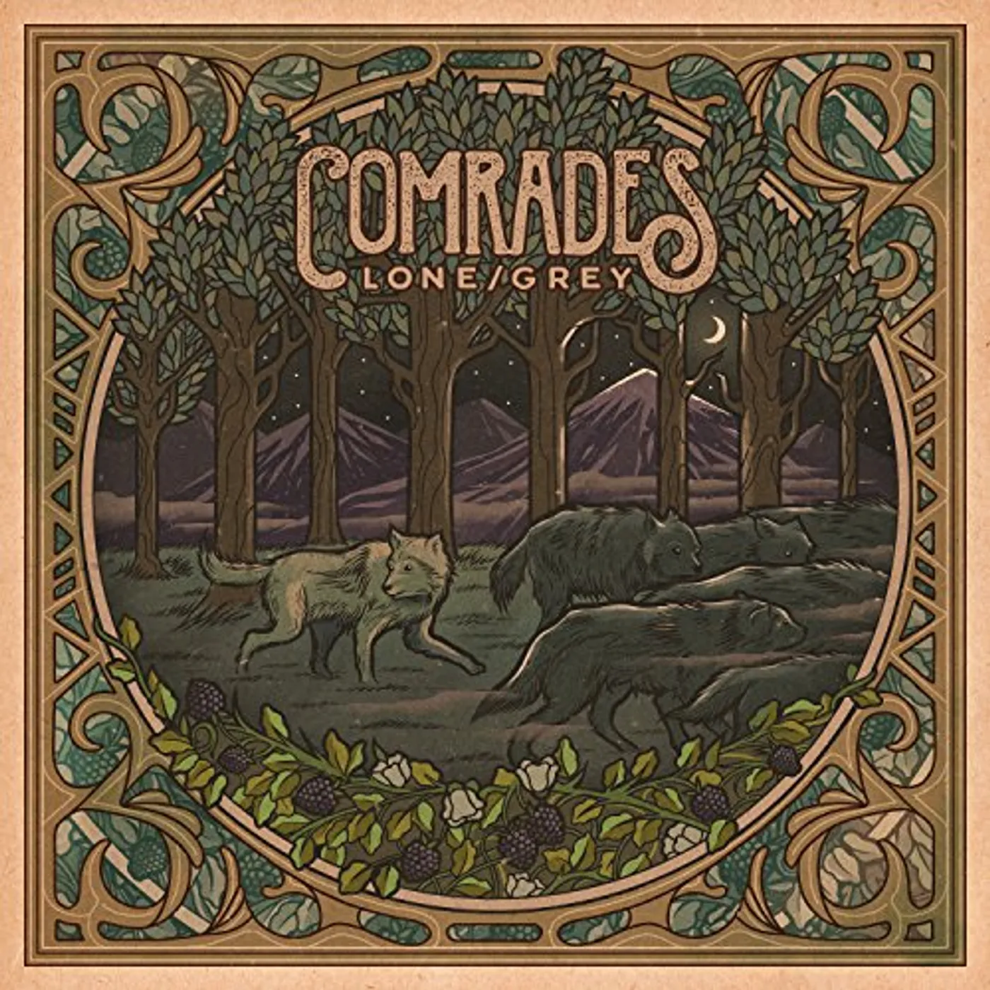 Comrades Lone/Grey Vinyl Record