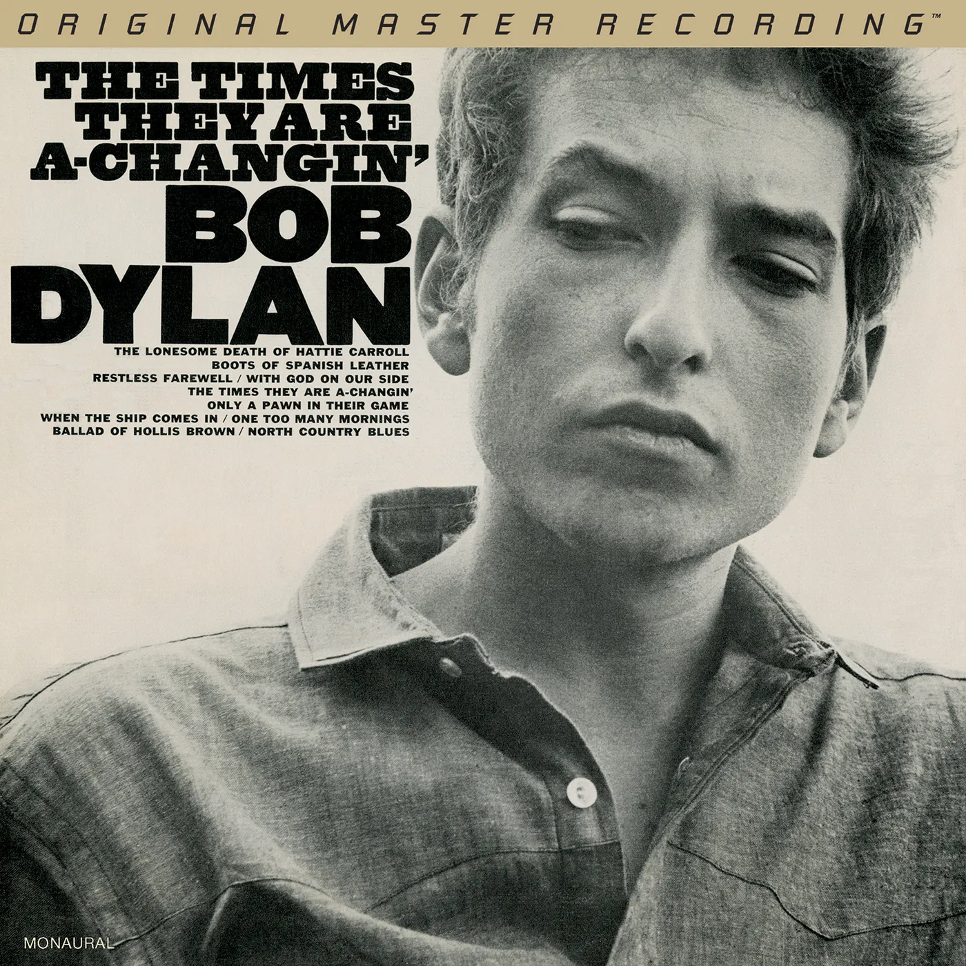 Bob Dylan TIMES THEY ARE A-CHANGIN' Vinyl Record