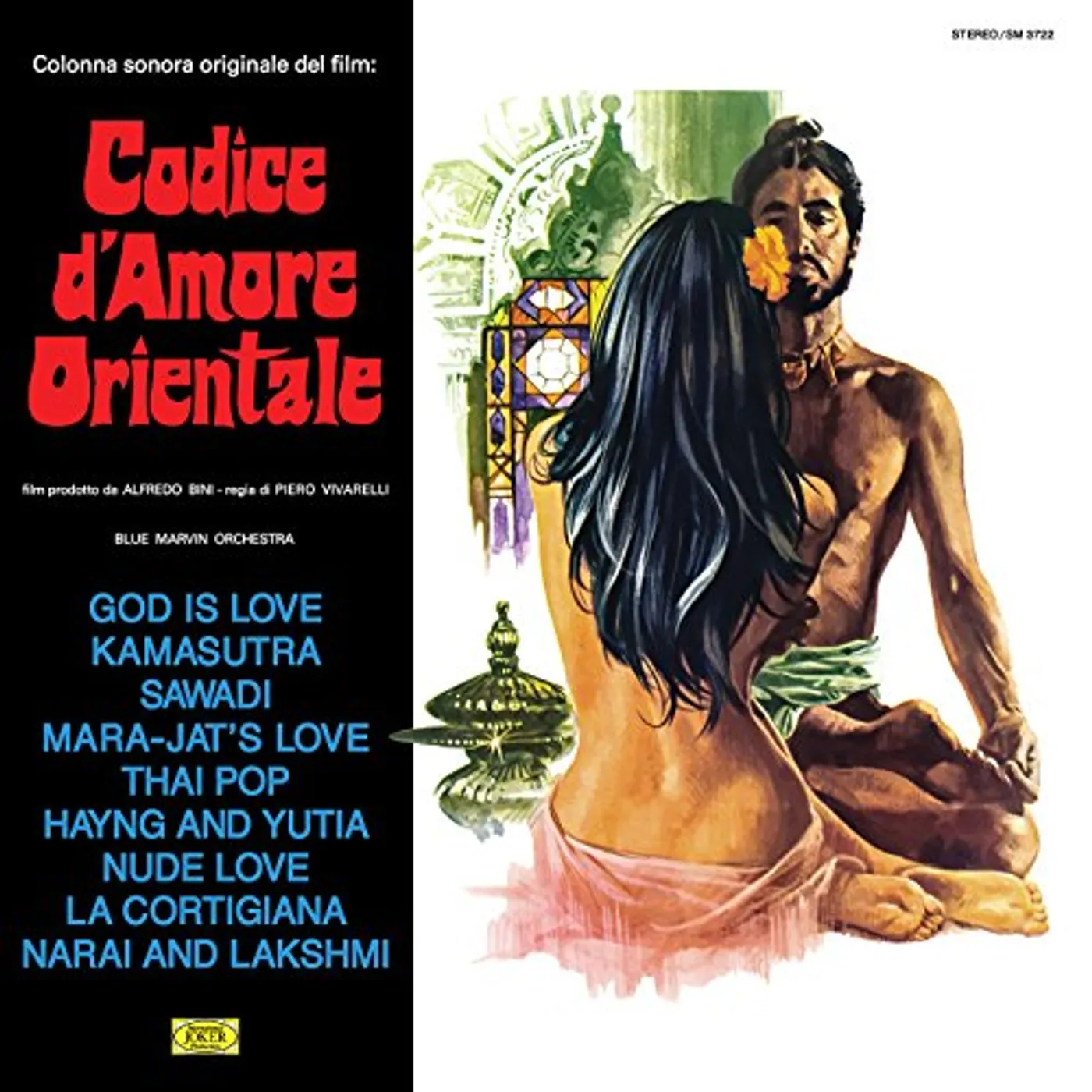 Blue Marvin Orchestra CODICE D'AMORE ORIENTALE / Original Soundtrack CD
