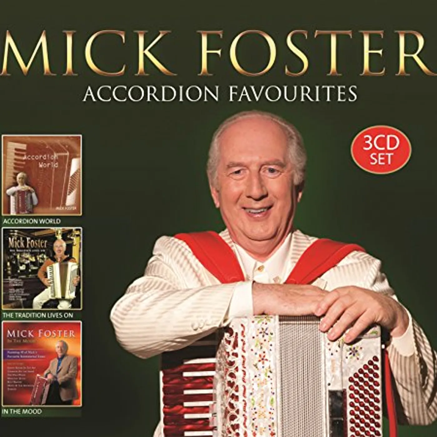 Mick Foster ACCORDION FAVOURITES CD