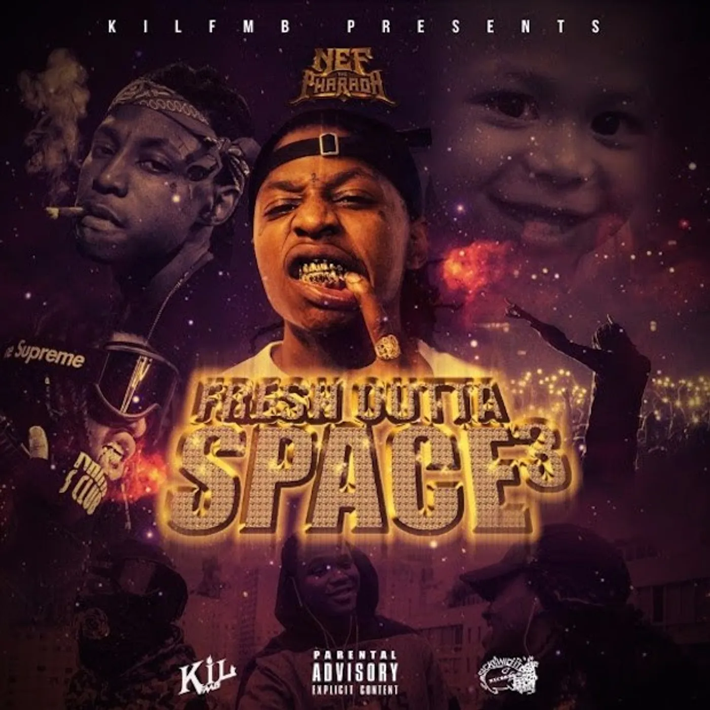 Nef The Pharaoh FRESH OUTTA SPACE 3 CD