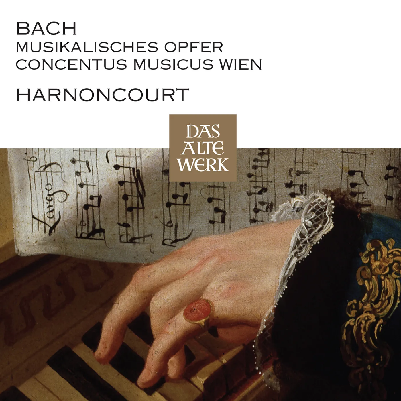 Nikolaus Harnoncourt JOHANN SEBASTIAN BACH MUSIKALISCHES OPFER CD