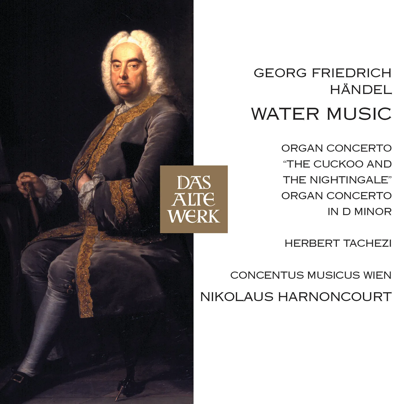 Nikolaus Harnoncourt GEORG FRIEDRICH HANDEL WATER MUSIC CD