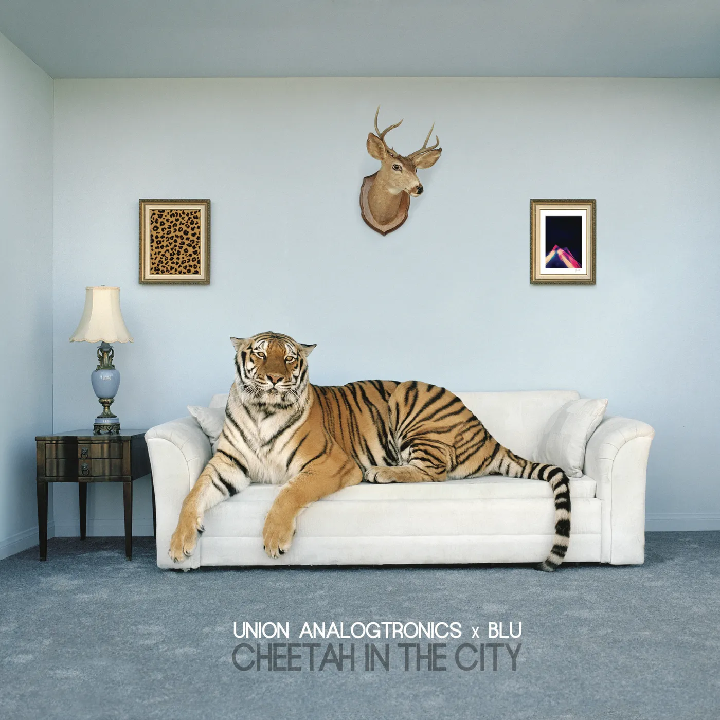 Blu x Union Analogtronics CHEETAH IN THE CITY Vinyl Record