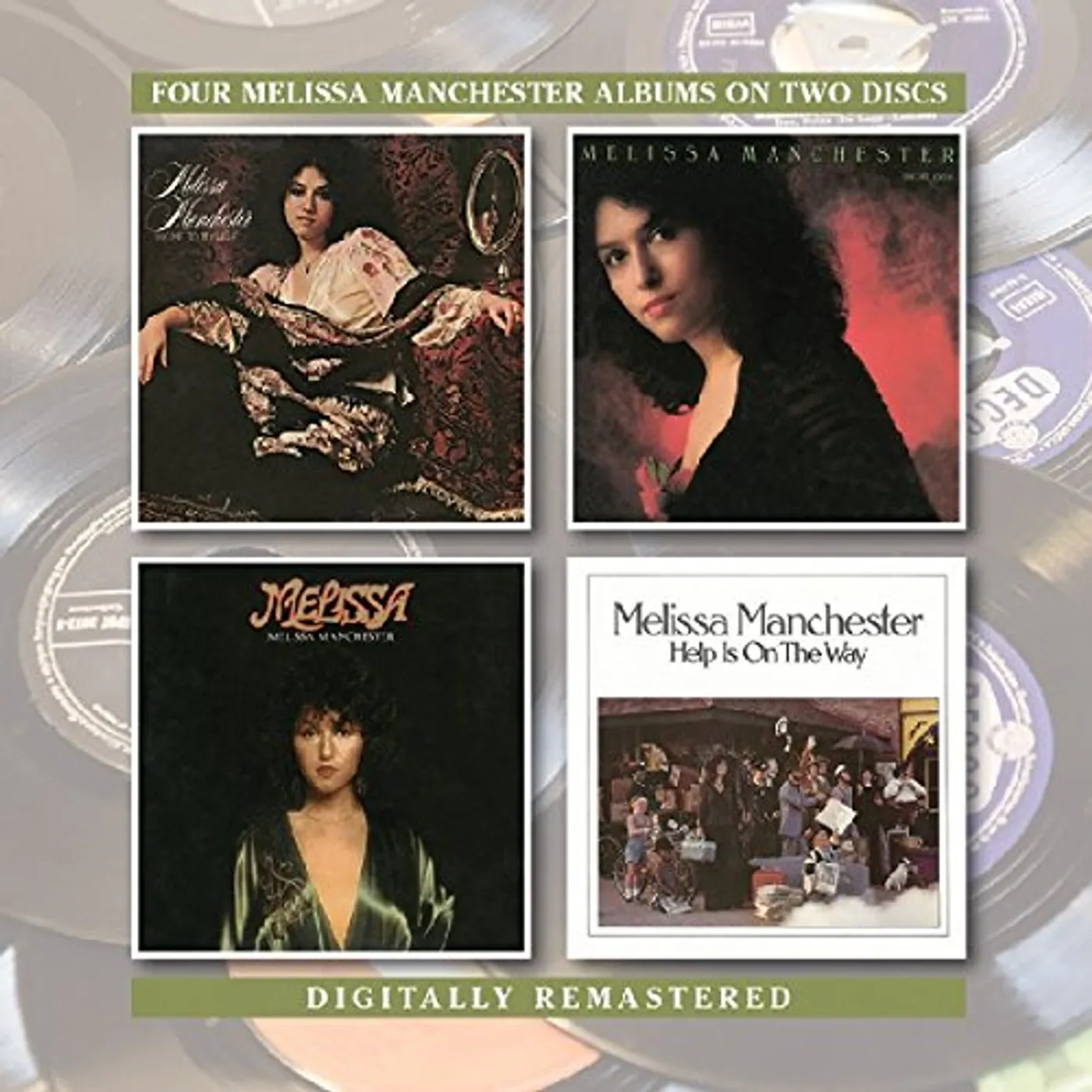 Melissa Manchester HOME TO MYSELF /BRIGHT EYES/MELISSA/HELP IS ON THE CD