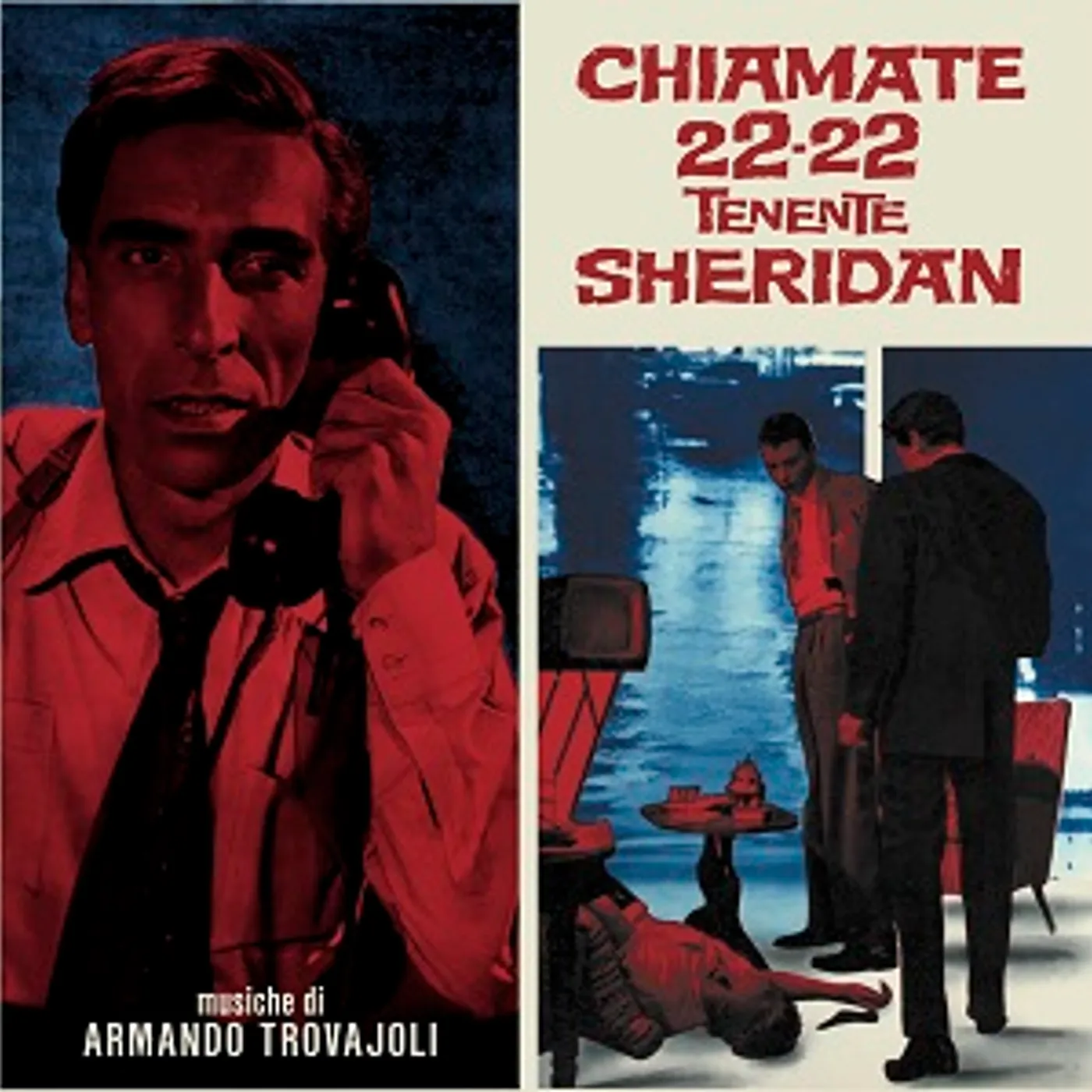 Armando Trovajoli CHIAMATE 22-22 TENENTE SHERIDAN / Original Soundtrack Vinyl Record