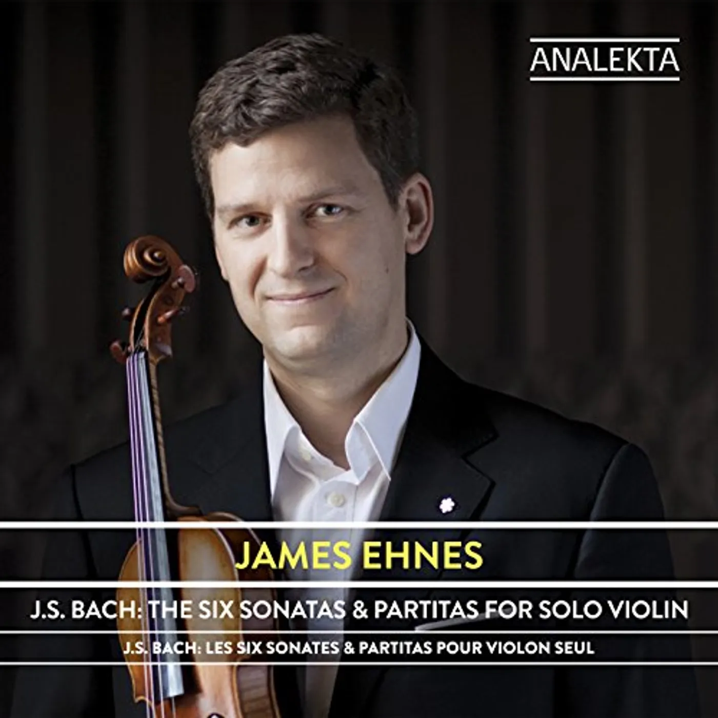 James Ehnes J.S. BACH: SIX SONATAS & PARTITAS FOR SOLO VIOLIN CD