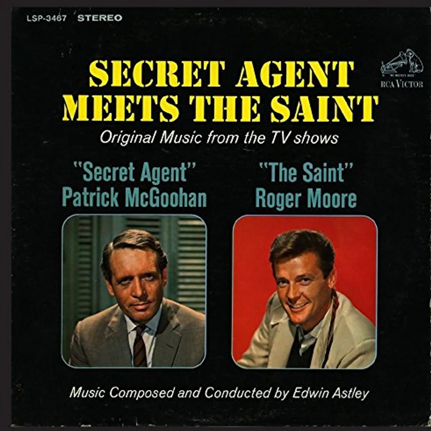 Edwin Astley SECRET AGENT MEETS THE SAINT (TV SHOWS) CD