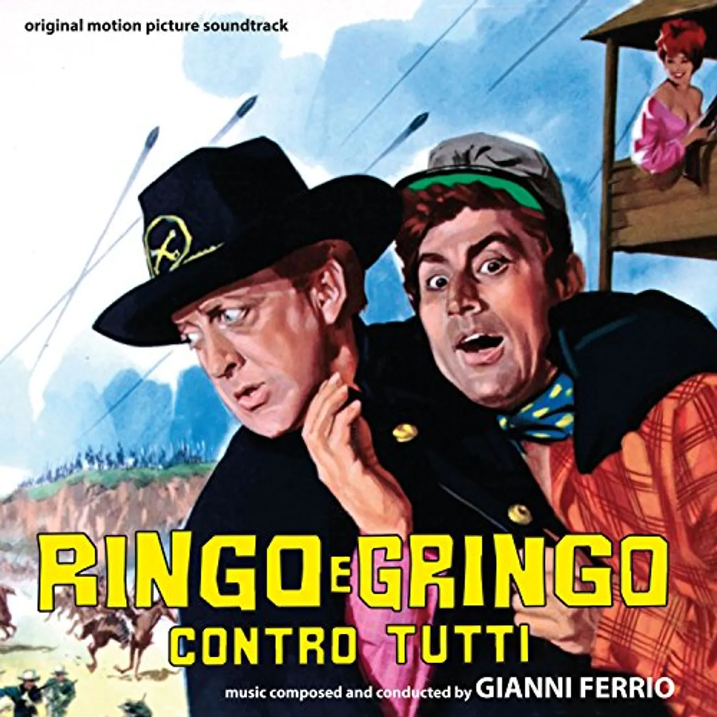 Gianni Ferrio RINGO E GRINGO CONTRO TUTTI / Original Soundtrack CD