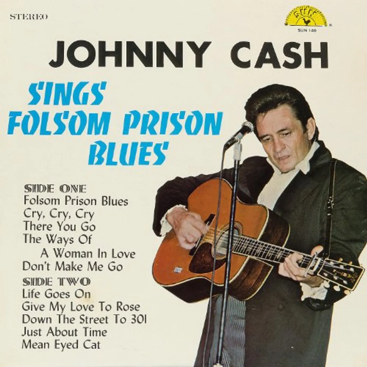 JOHNNY CASH SINGS FOLSOM PRISON BLUES Vinyl Record - UK Release