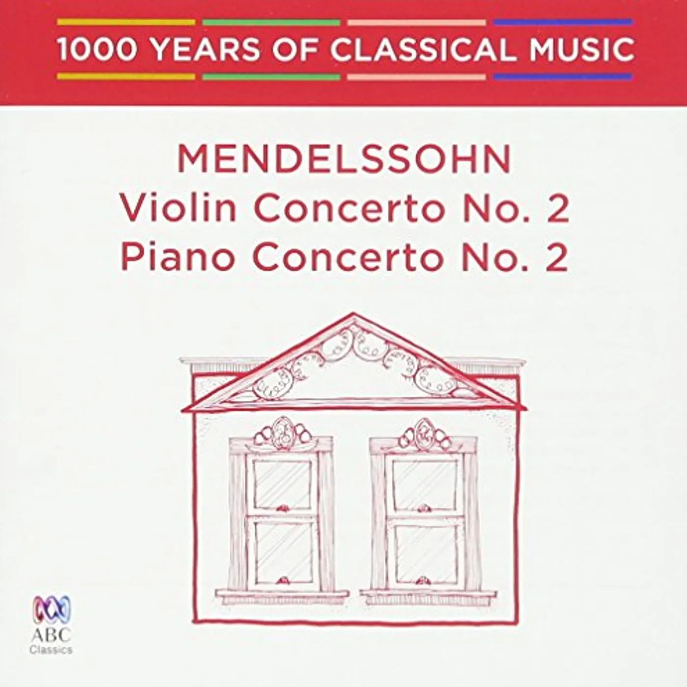 MENDELSSOHN: VIOLIN CONCERT 2 / PIANO CONCERTO 2 CD