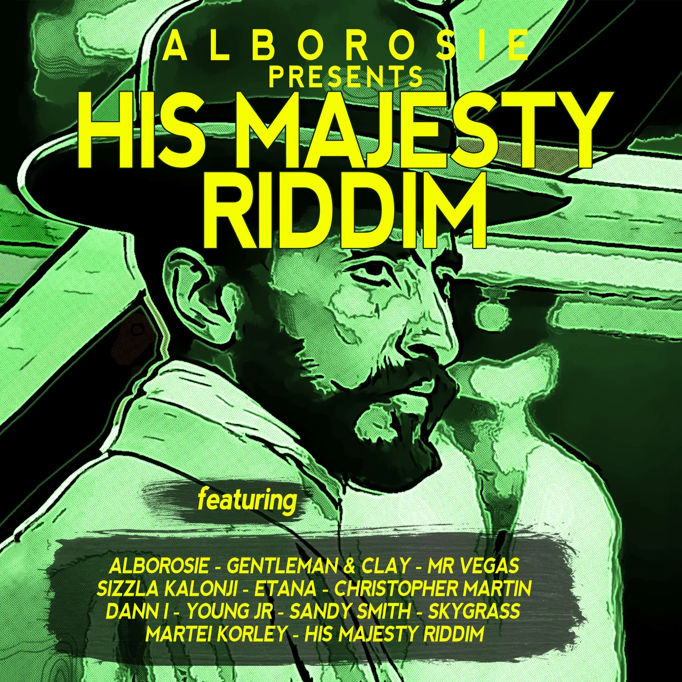 ALBOROSIE PRESENTS HIS MAJESTY RIDDIM Vinyl Record