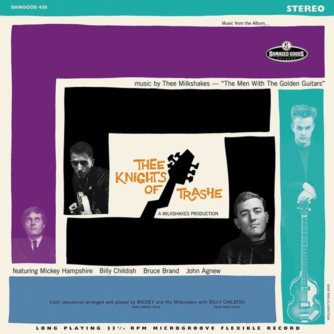 Milkshakes THEE KNIGHTS OF TRASHE Vinyl Record