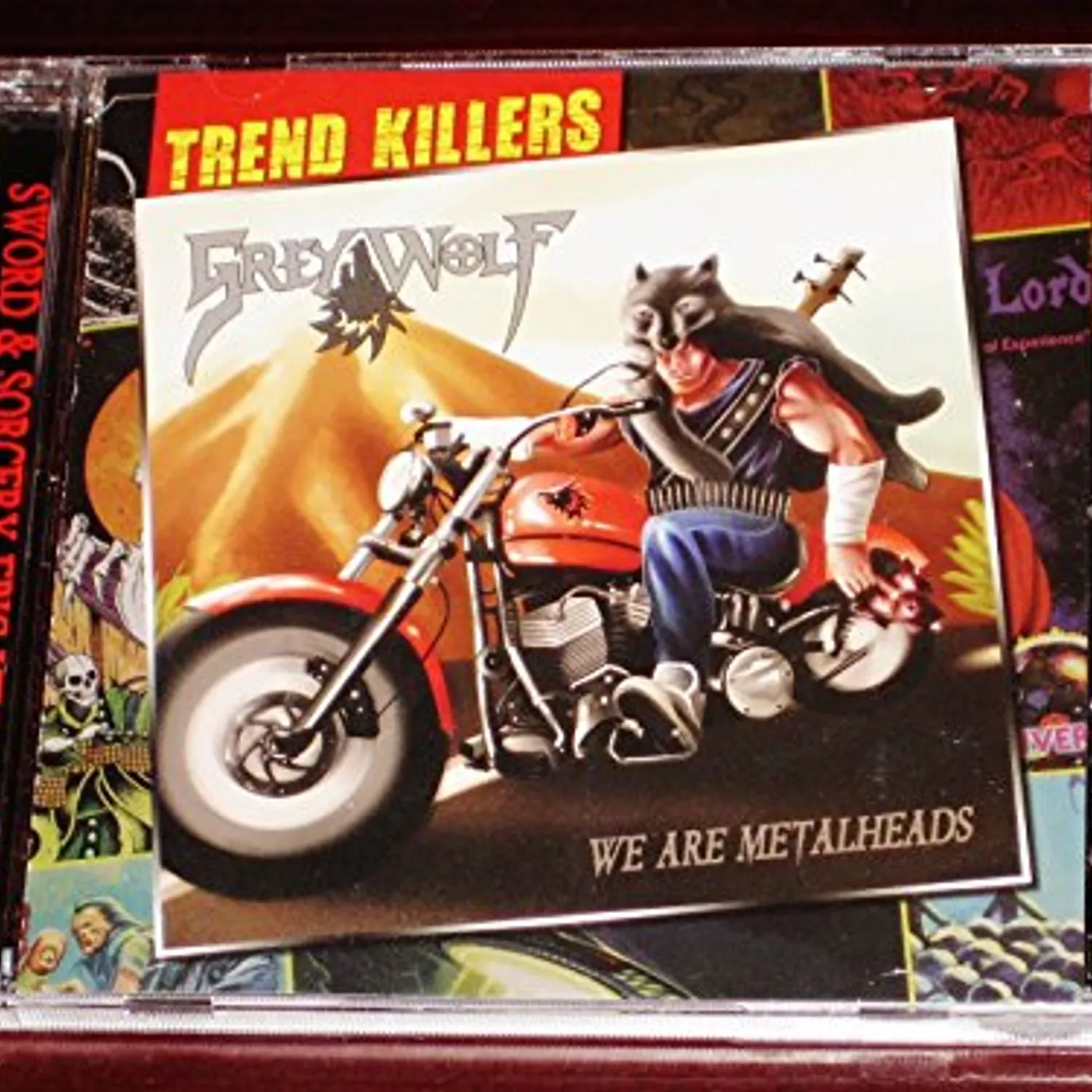 Grey Wolf WE ARE METALHEADS CD