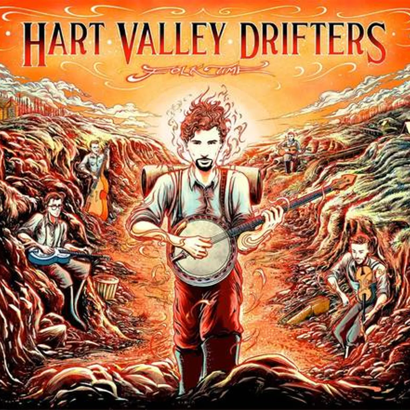 Hart Valley Drifters FOLK TIME CD