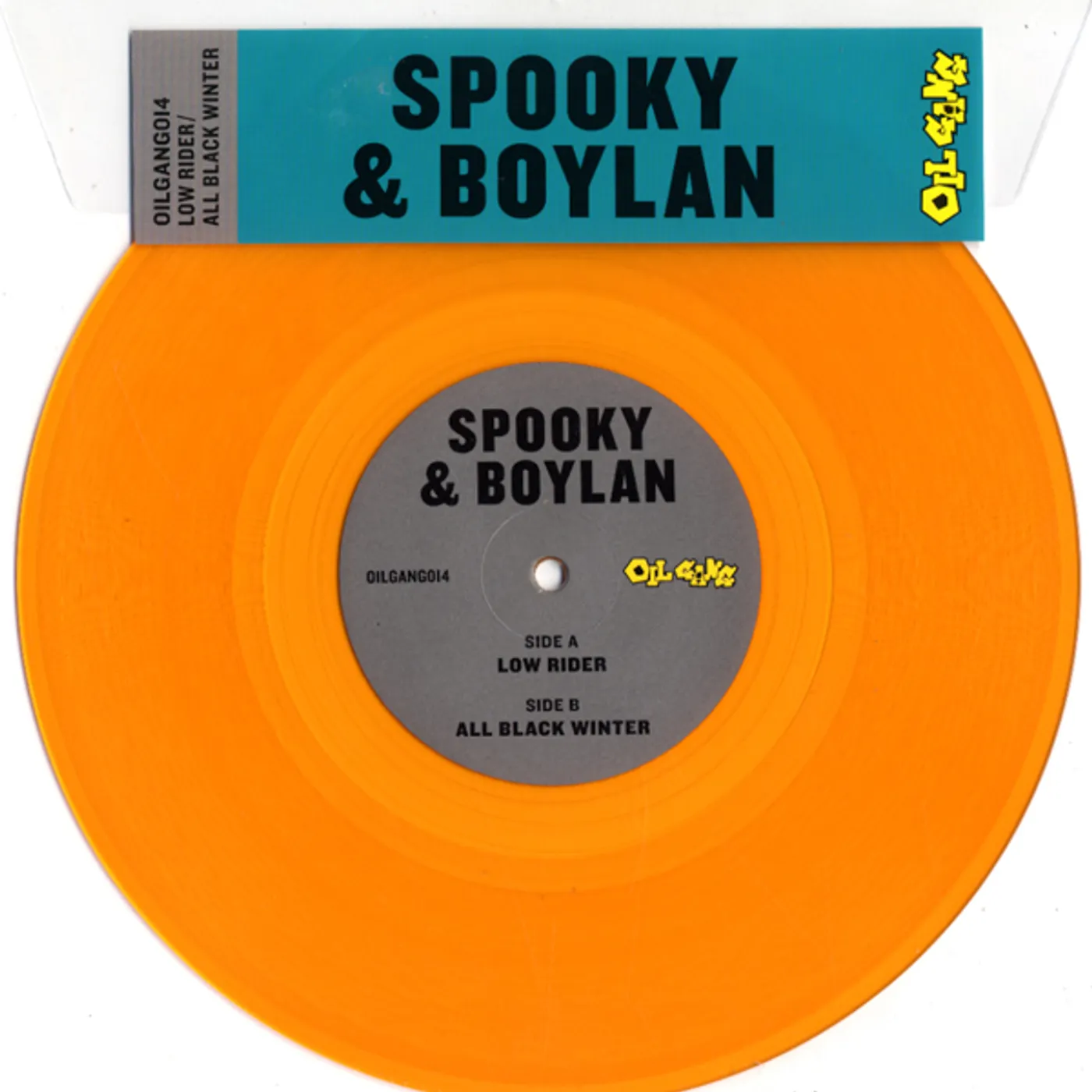 Spooky & Boylan LOW RIDER / ALL BLACK WINTER Vinyl Record