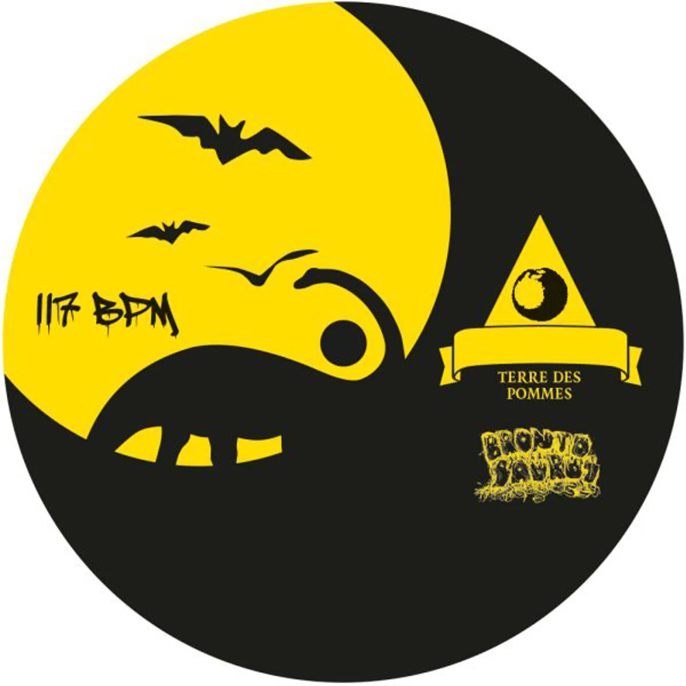 Saap BRONTOSAURUS BY NIGHT Vinyl Record