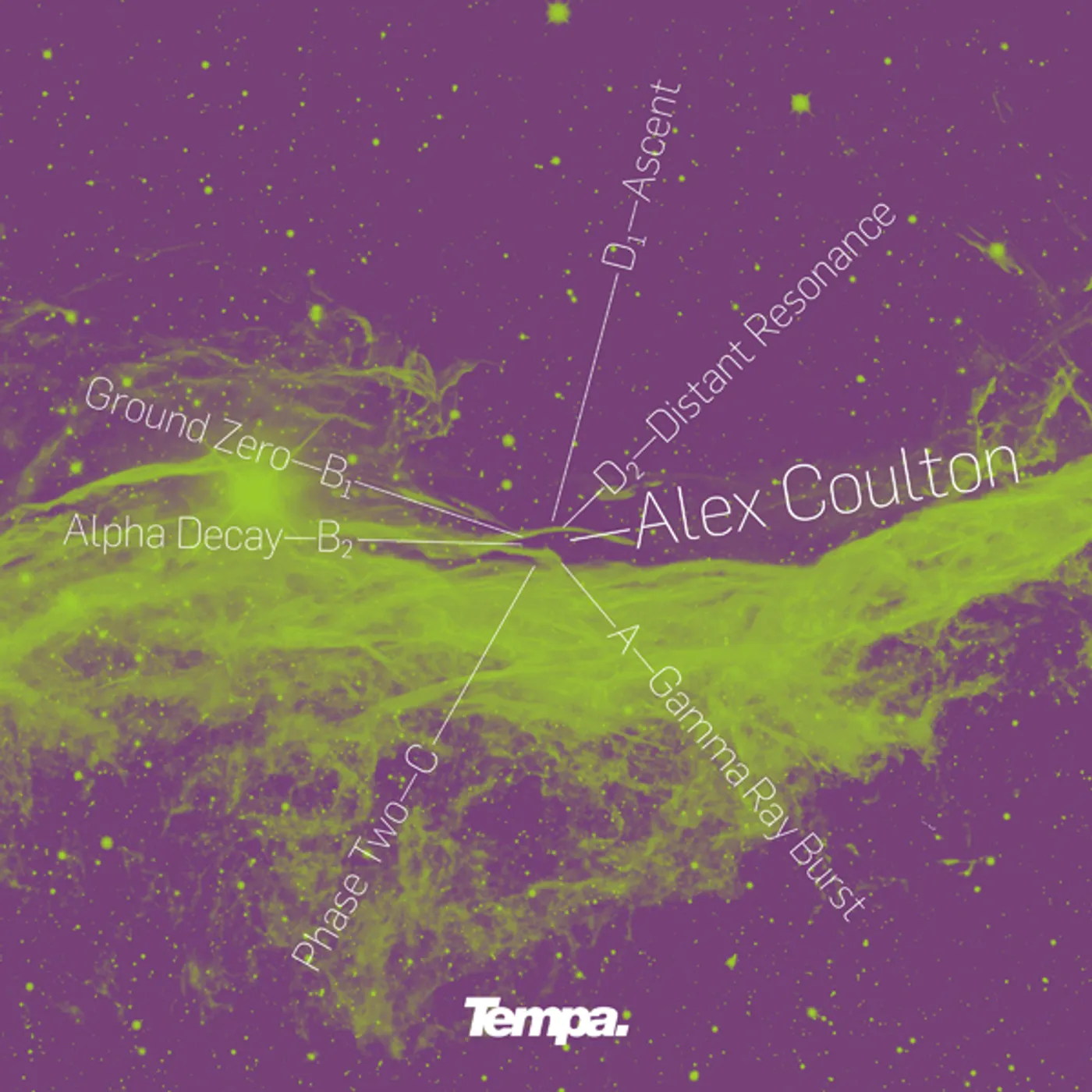 Alex Coulton Gamma Ray Burst Vinyl Record