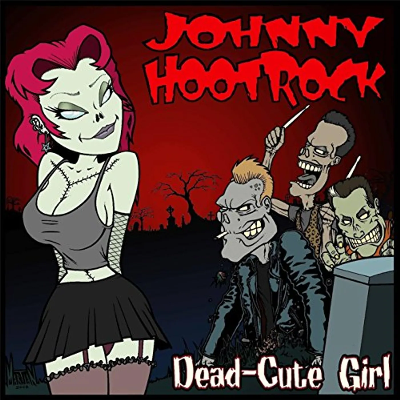 Johnny Hootrock DEAD-CUTE GIRL CD