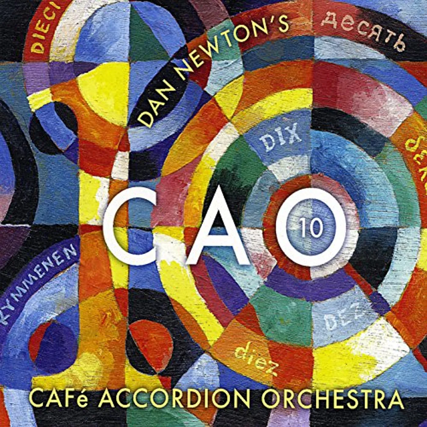 Cafe Accordion Orchestra CAO 10 CD