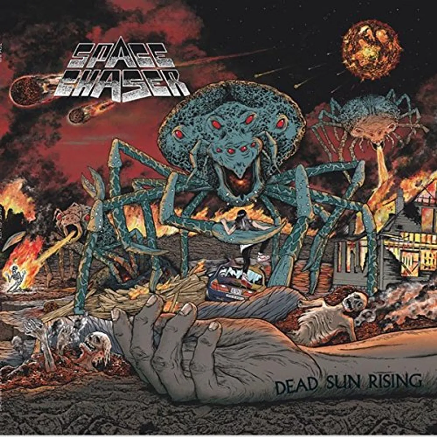 Space Chaser Dead Sun Rising Vinyl Record
