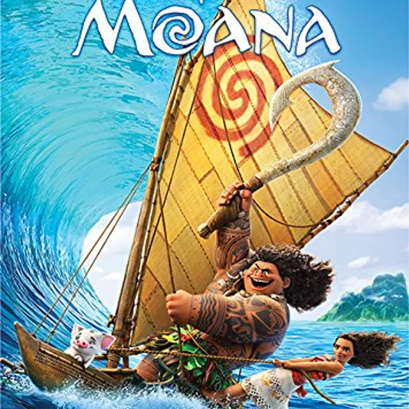MOANA DVD