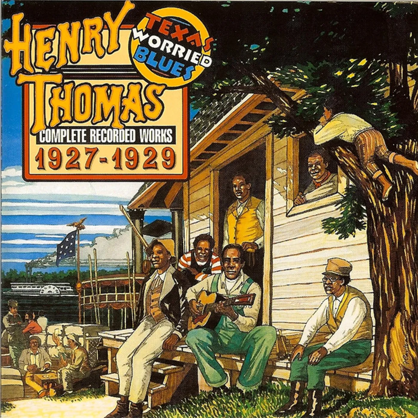 Henry Thomas TEXAS WORRIED BLUES (COMPLETE RECORDED WORKS 1927 Vinyl Record