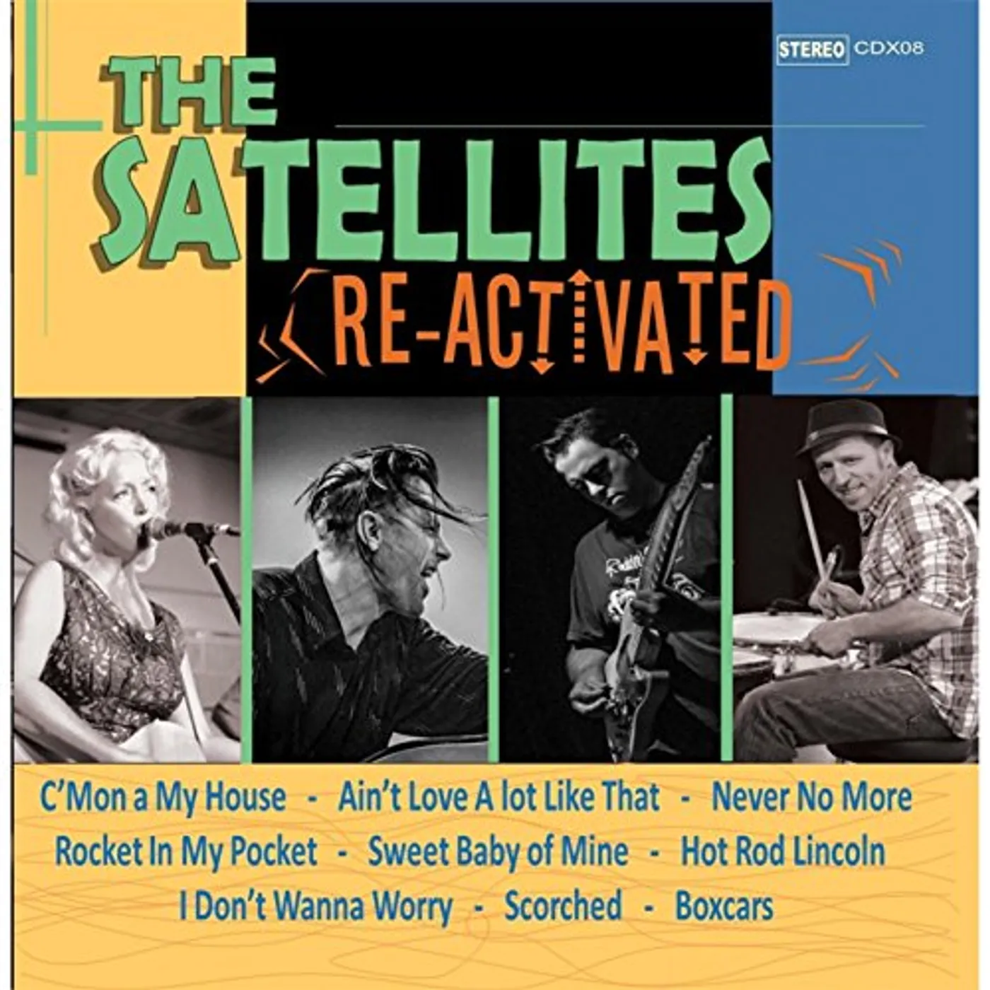 Satellites RE-ACTIVATED CD