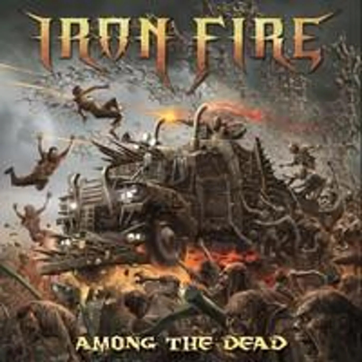 Iron Fire AMONG THE DEAD CD