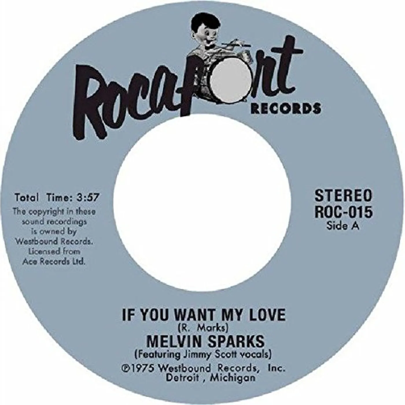 Melvin Sparks IF YOU WANT MY LOVE / GET DOWN WITH THE GET DOWN Vinyl Record