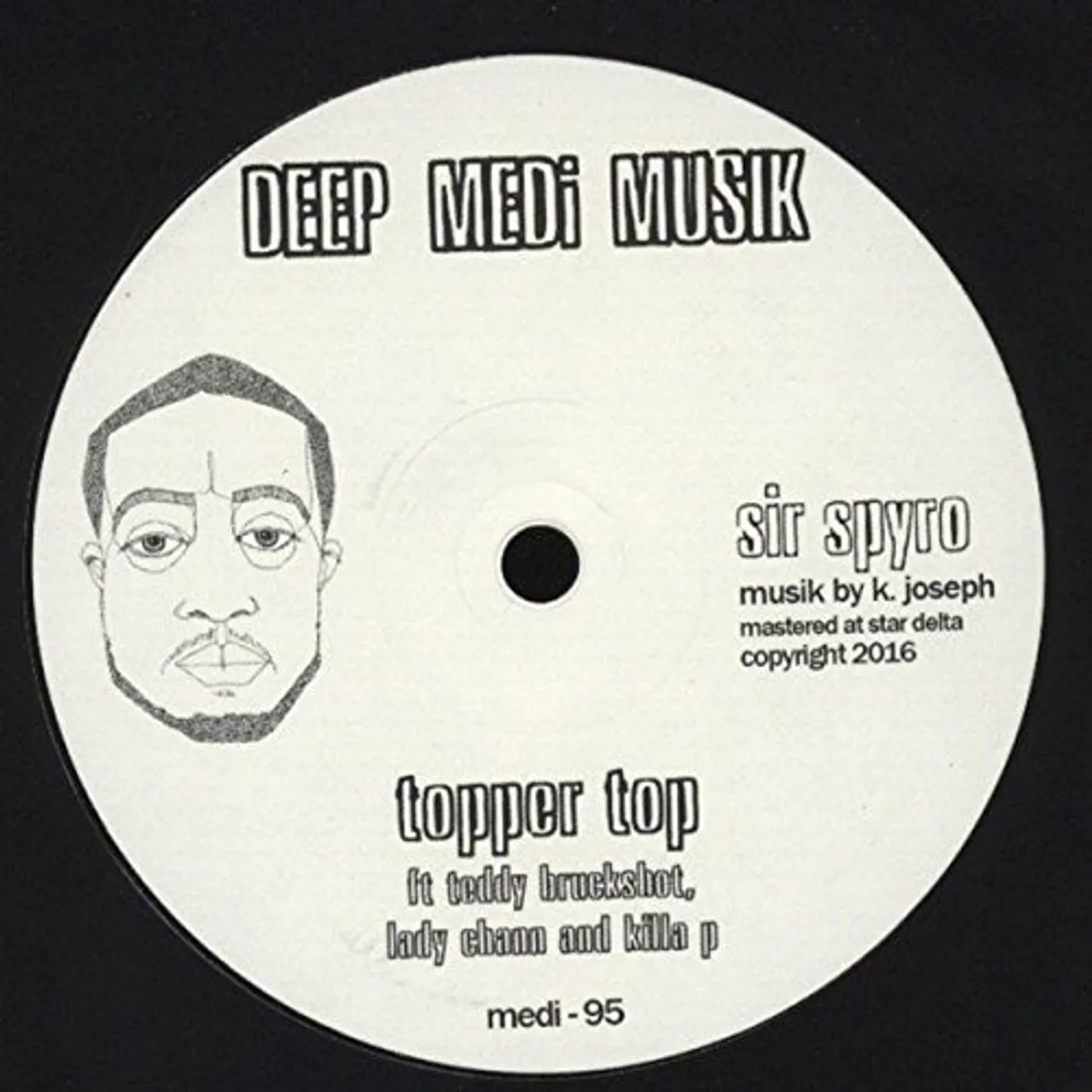 Sir Spyro Topper Top Vinyl Record