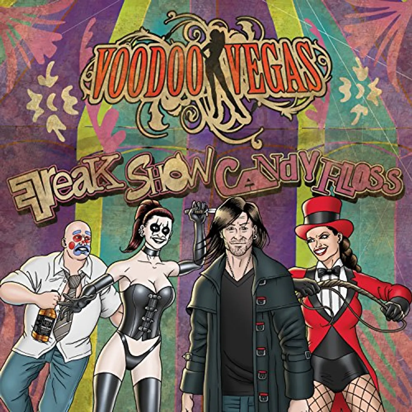 Voodoo Vegas FREAK SHOW CANDY FLOSS CD