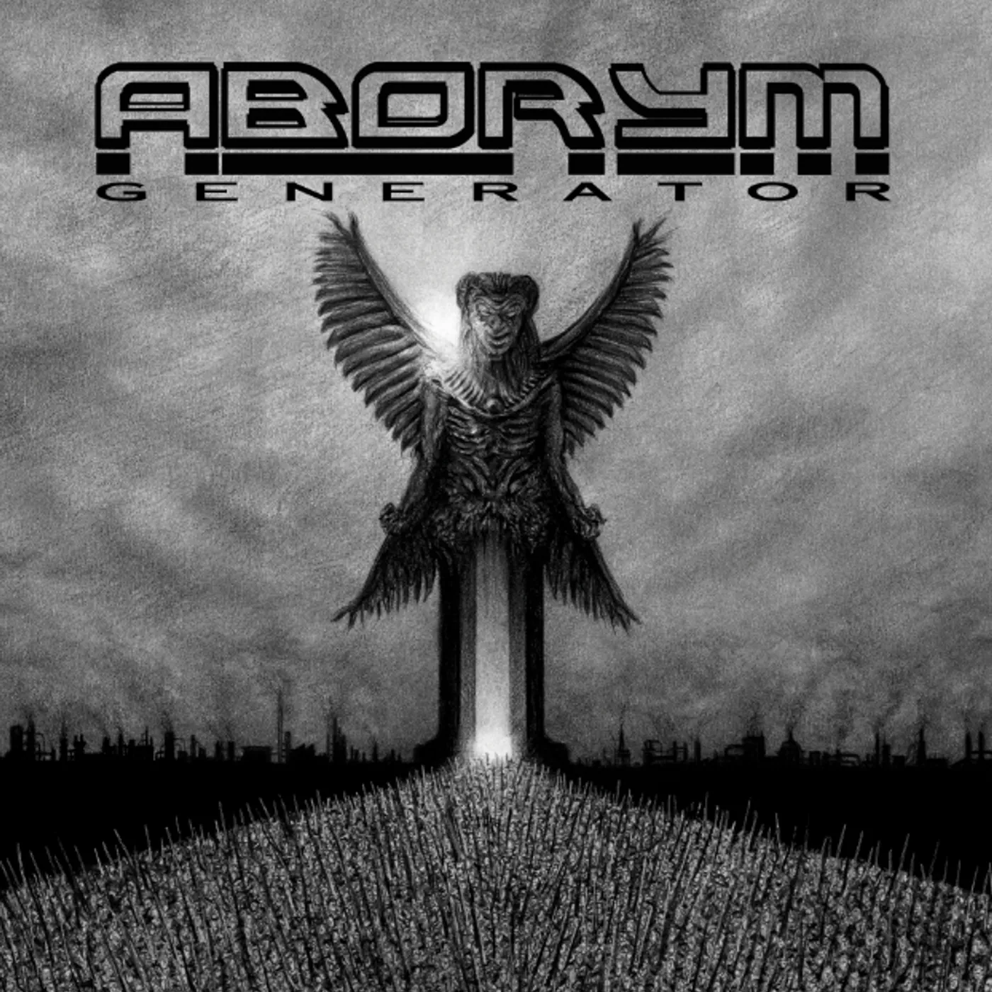 Aborym GENERATOR (LIMITED SMOKE RED VINYL) Vinyl Record