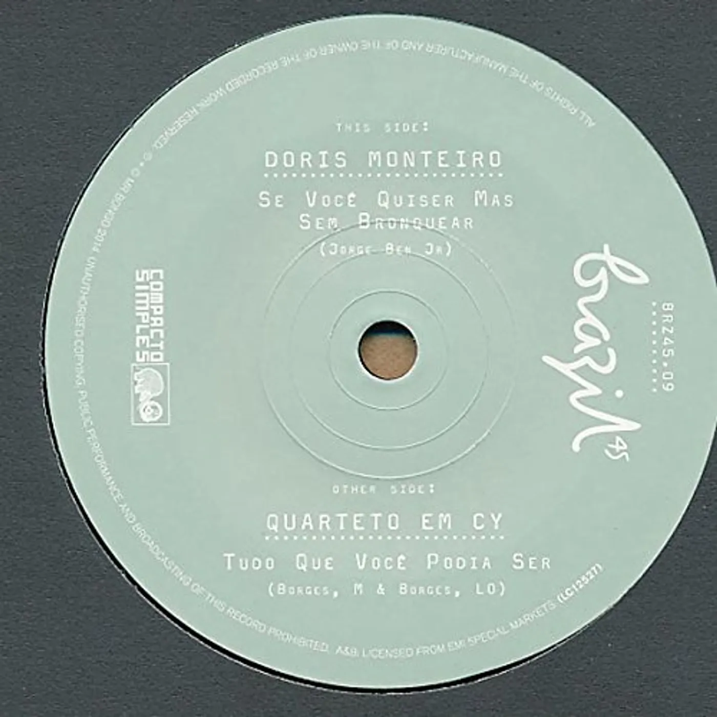 Doris Monteiro SE VOCE QUISER MAS SEM BRONQUE Vinyl Record