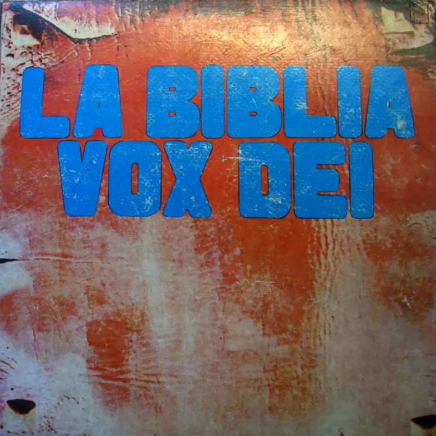 Vox Dei La Biblia Vinyl Record