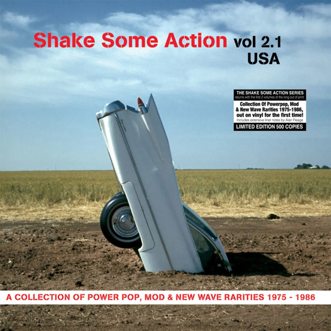 Various Artists  SHAKE SOME ACTION VOL.2.1 USA: COLLECTION OF POWER POP MOD & NEW WAVE RARITIES 1975-1986 Vinyl Record