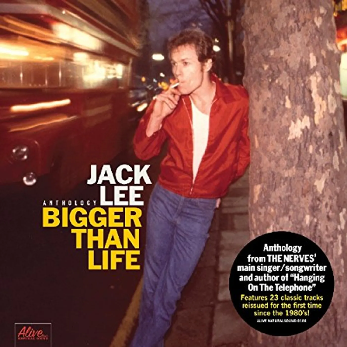 Jack Lee BIGGER THAN LIFE CD