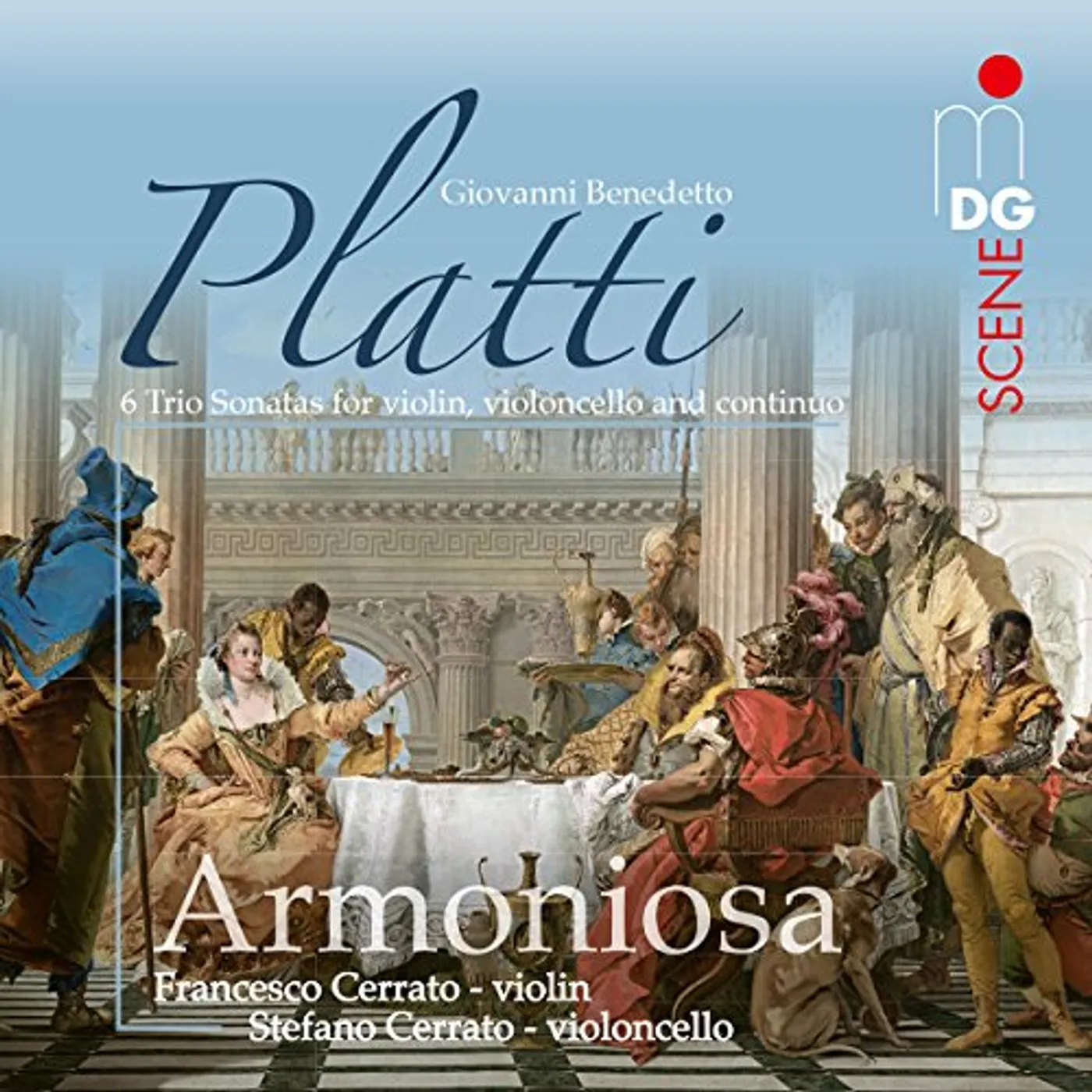 Armoniosa PLATTI: 6 TRIO SONATAS CD