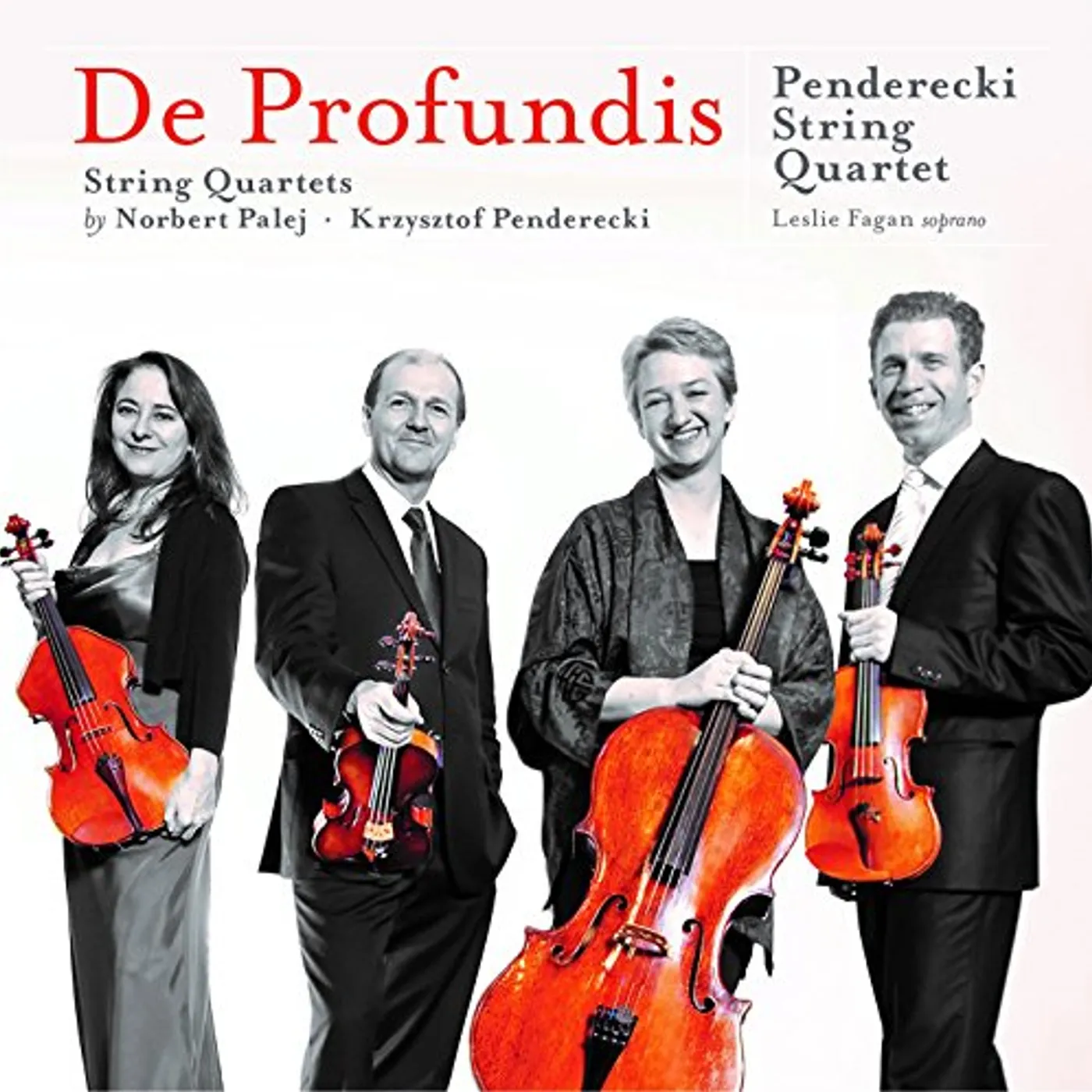 Penderecki String Quartet DE PROFUNDIS CD