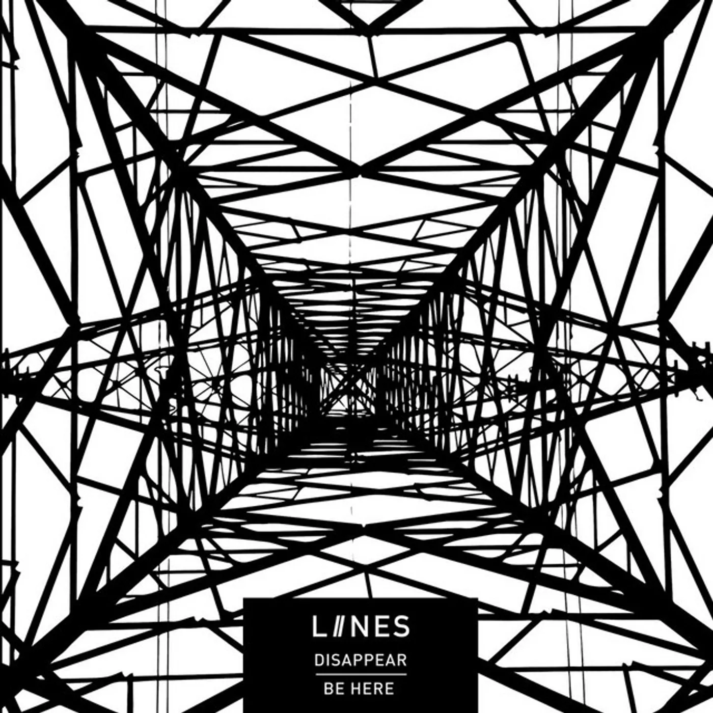 LIINES DISAPPEAR / BE HERE Vinyl Record - UK Release