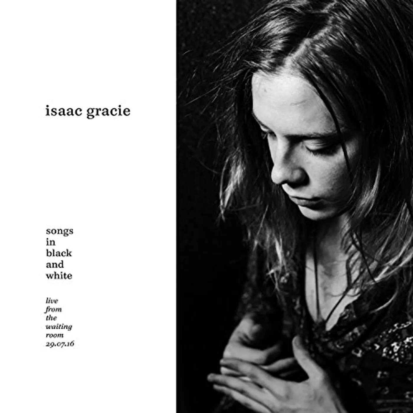 isaac gracie SONGS IN BLACK + WHITE Vinyl Record