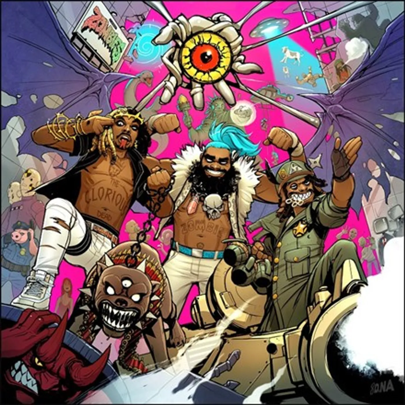 Flatbush Zombies 3001: LACED ODYSSEY Vinyl Record