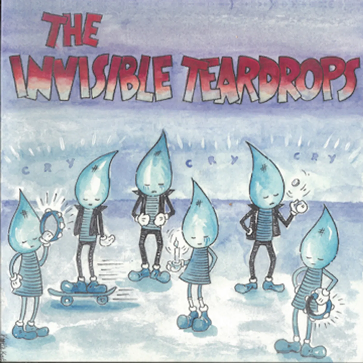 The Invisible Teardrops CRY CRY CRY Vinyl Record