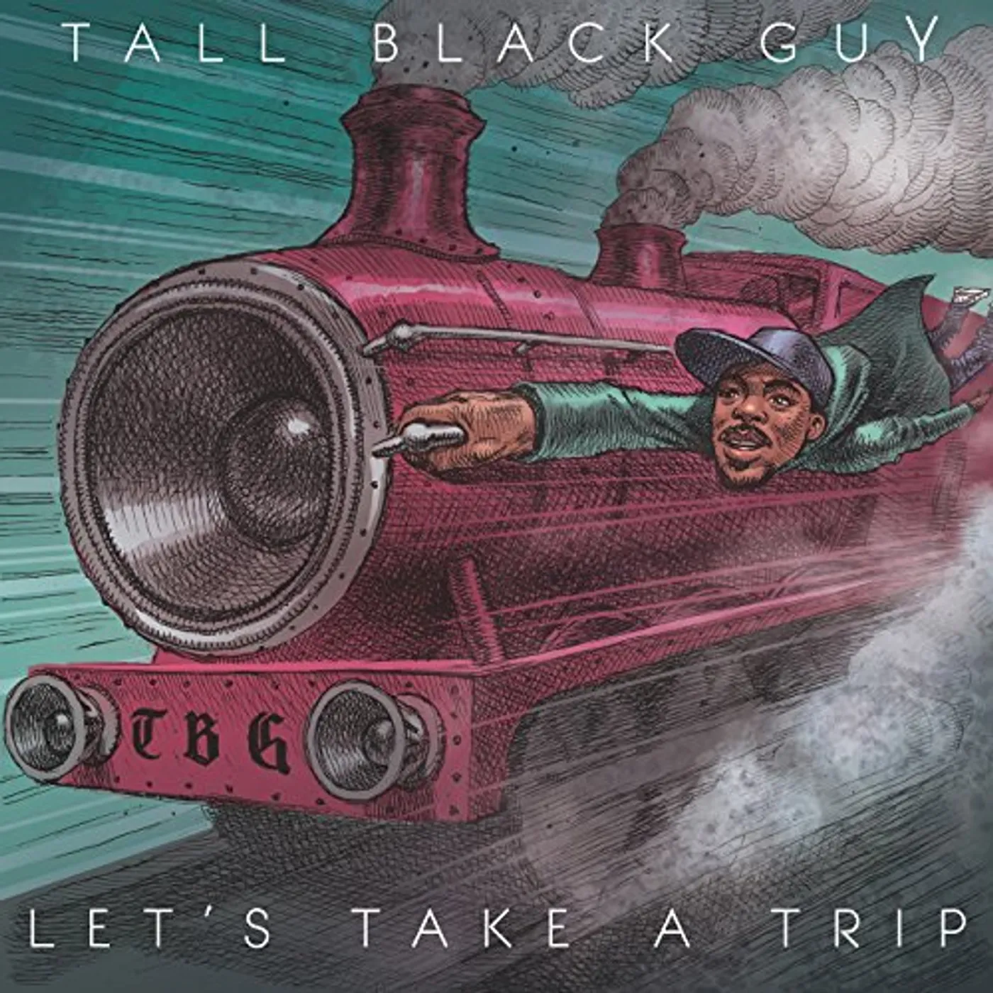 Tall Black Guy Let's Take A Trip Vinyl Record