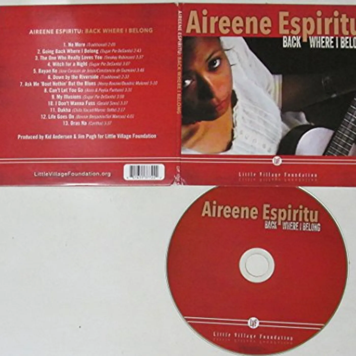 Aireene Espiritu BACK WHERE I BELONG CD