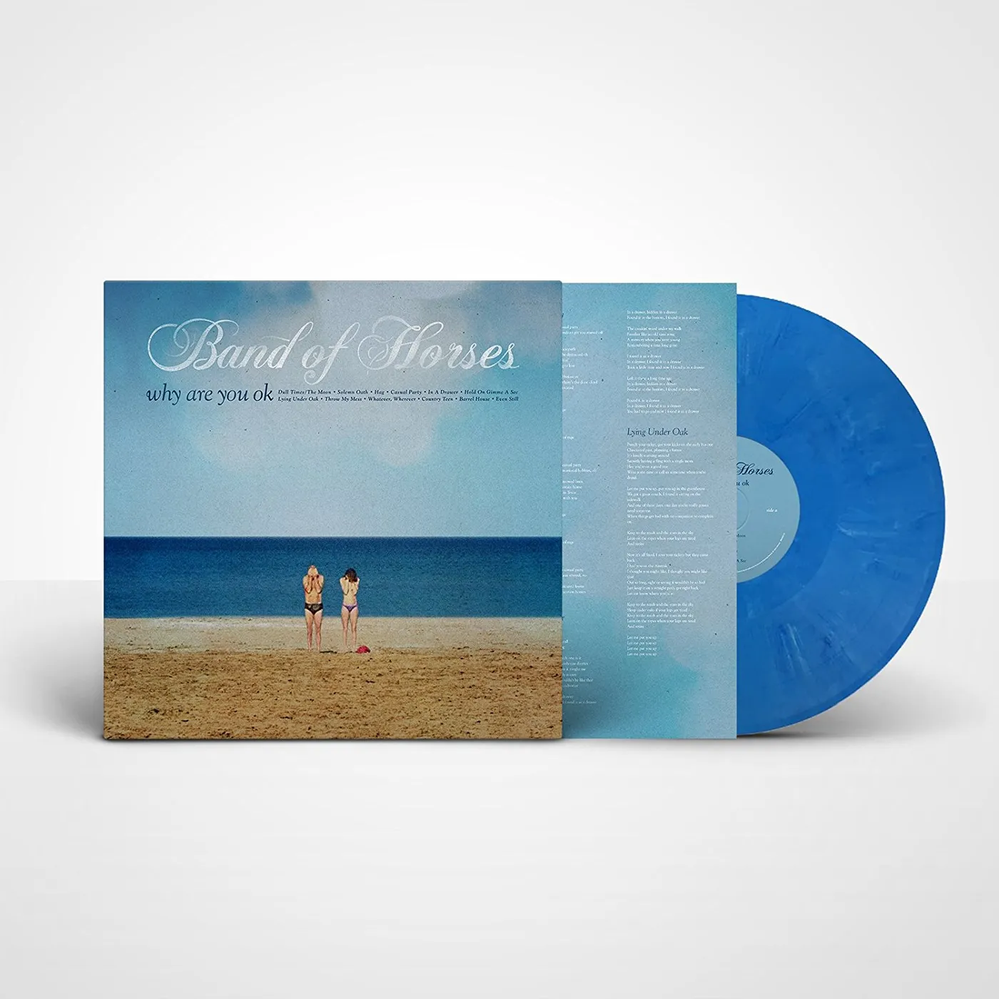 Band of Horses WHY ARE YOU OK (BLUE VINYL) Vinyl Record