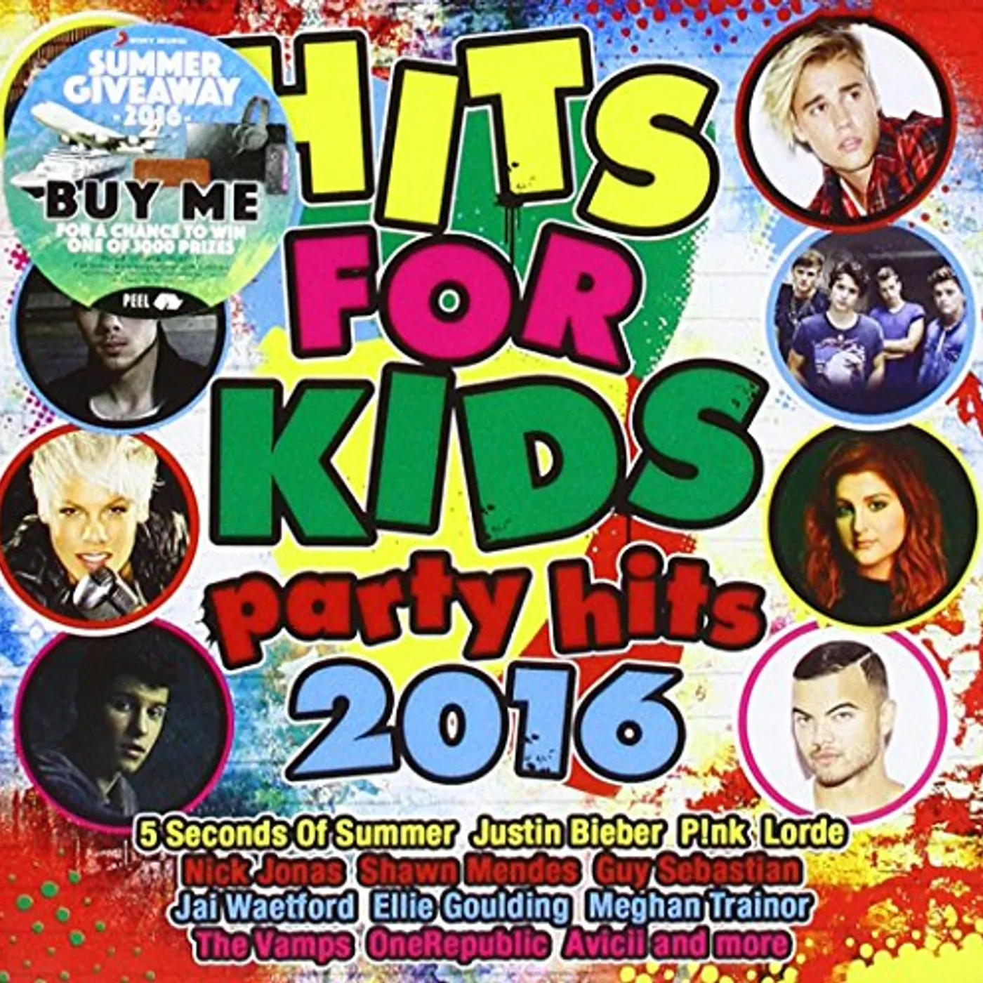 Various Artists  HITS FOR KIDS: PARTY HITS 2016 CD