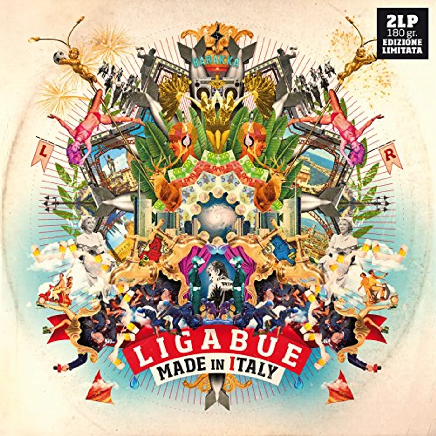 Ligabue Made in Italy Vinyl Record