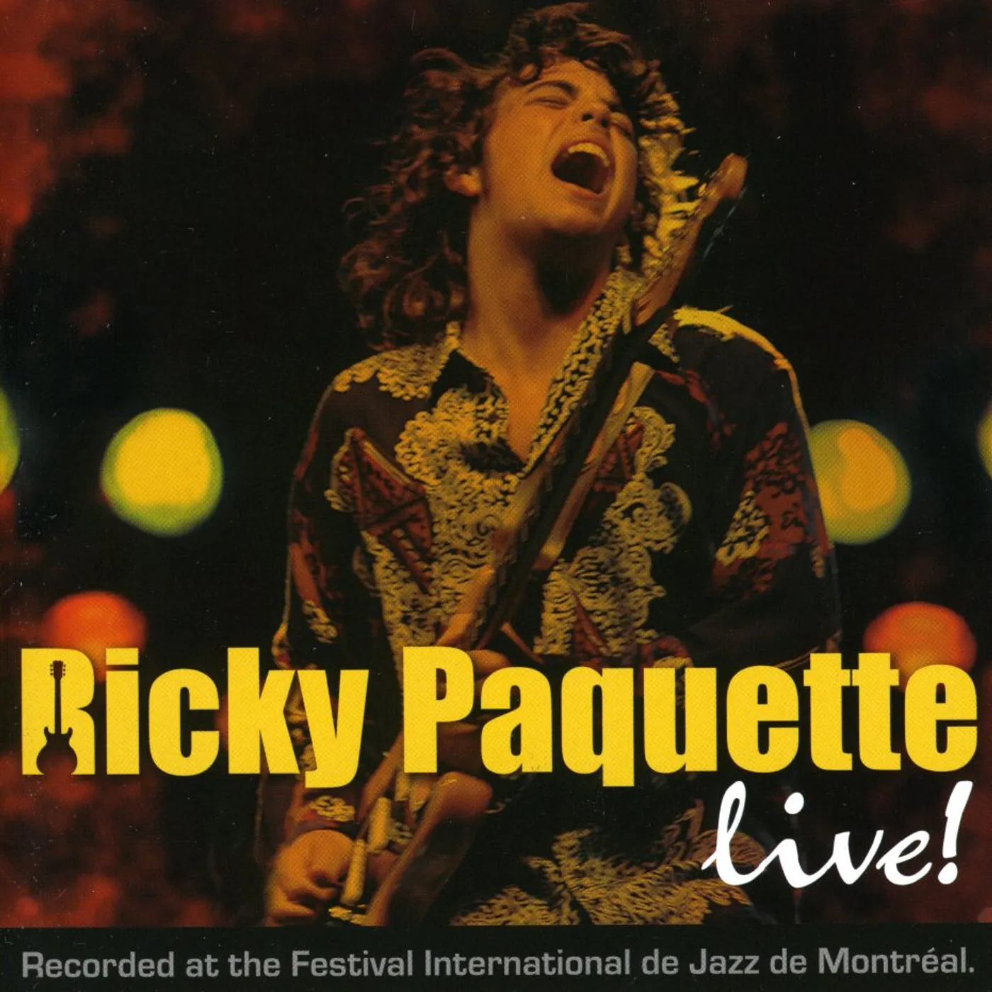 Ricky Paquette LIVE CD